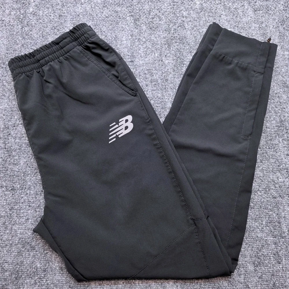 New Balance Men's Large Jogger Pants Dark Gray Athletic Track Running Tapered L